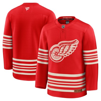 Игровая джерси Detroit Red Wings Fanatics Red Centennial Premium