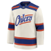 Edmonton Oilers Fanatics Light Beige Alternate Premium Jersey
