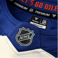 Edmonton Oilers Fanatics Light Beige Alternate Premium Jersey