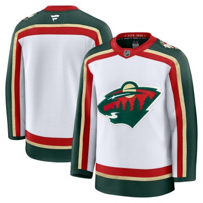 Игровая джерси Minnesota Wild Fanatics White 25th Anniversary Premium