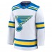 St. Louis Blues Fanatics White Away Premium Jersey