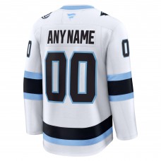 Именная джерси Utah Mammoth Fanatics White Away Premium