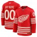 Именная джерси Detroit Red Wings Fanatics Red Centennial Premium