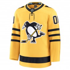 Именная джерси Pittsburgh Penguins Fanatics Gold Alternate Premium