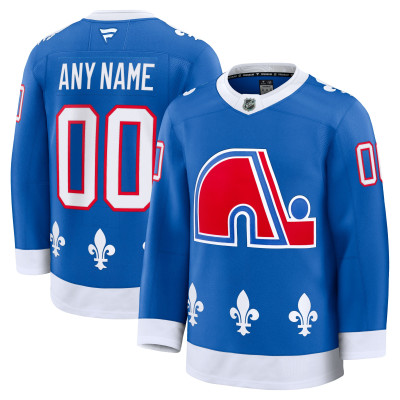 Именная джерси Colorado Avalanche Fanatics Blue Alternate Heritage Premium