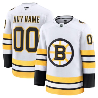 Именная джерси Boston Bruins Fanatics White Away Premium