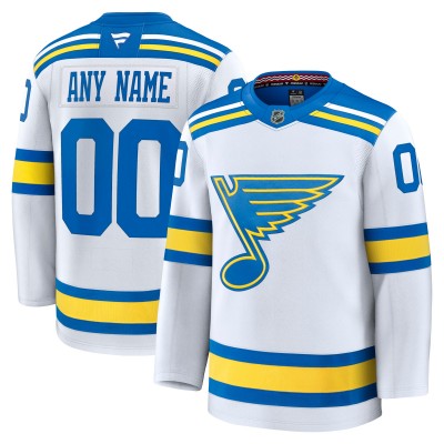 Именная джерси St. Louis Blues Fanatics White Away Premium