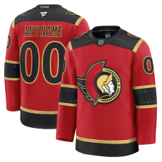 Ottawa Senators Fanatics Red Alternate Custom Premium Jersey