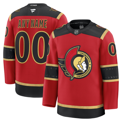 Ottawa Senators Fanatics Red Alternate Custom Premium Jersey