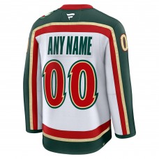 Именная джерси Minnesota Wild Fanatics White 25th Anniversary Premium