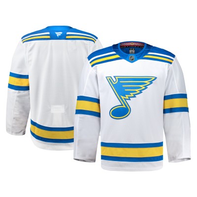 St. Louis Blues Fanatics White Away Authentic Pro Jersey