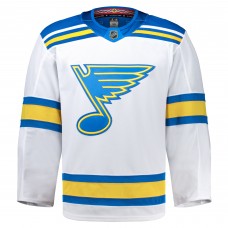 St. Louis Blues Fanatics White Away Authentic Pro Jersey