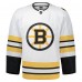 Boston Bruins Fanatics White Away Authentic Pro Jersey