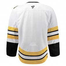 Boston Bruins Fanatics White Away Authentic Pro Jersey