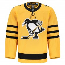 Pittsburgh Penguins Fanatics Gold Alternate Authentic Pro Jersey