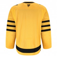 Pittsburgh Penguins Fanatics Gold Alternate Authentic Pro Jersey