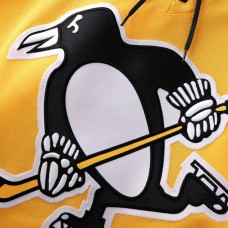 Pittsburgh Penguins Fanatics Gold Alternate Authentic Pro Jersey