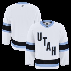 Utah Mammoth Fanatics White Away Authentic Pro Jersey