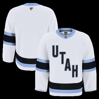 Utah Mammoth Fanatics White Away Authentic Pro Jersey