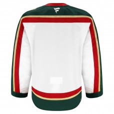 Minnesota Wild Fanatics White 25th Anniversary Authentic Pro Jersey