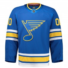 St. Louis Blues Fanatics Blue Home Authentic Pro Custom Jersey