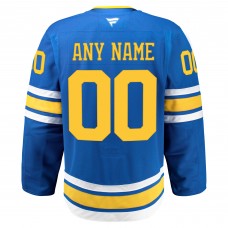 St. Louis Blues Fanatics Blue Home Authentic Pro Custom Jersey