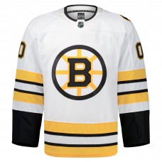 Boston Bruins Fanatics White Away Authentic Pro Custom Jersey