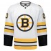 Boston Bruins Fanatics White Away Authentic Pro Custom Jersey