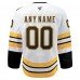 Boston Bruins Fanatics White Away Authentic Pro Custom Jersey