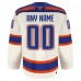 Edmonton Oilers Fanatics Light Beige Alternate Authentic Pro Custom Jersey