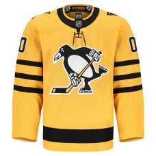 Именная джерси Pittsburgh Penguins Fanatics Gold Alternate Authentic Pro