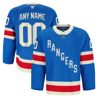 Именная джерси New York Rangers Fanatics Blue Centennial Authentic Pro