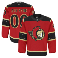 Ottawa Senators Fanatics Red Alternate Authentic Pro Custom Jersey