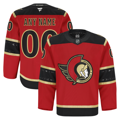 Ottawa Senators Fanatics Red Alternate Authentic Pro Custom Jersey