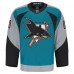 San Jose Sharks Fanatics Teal Alternate Authentic Pro Custom Jersey