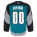 San Jose Sharks Fanatics Teal Alternate Authentic Pro Custom Jersey