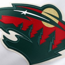 Minnesota Wild Fanatics White 25th Anniversary Authentic Pro Custom Jersey