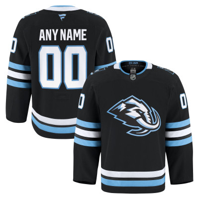 Именная джерси Utah Mammoth Fanatics Black Home Authentic Pro