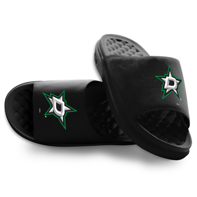 Подростковая Dallas Stars ISlide Black Primary Motive Slide Sandals