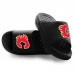 Подростковая Calgary Flames ISlide Black Primary Motive Slide Sandals