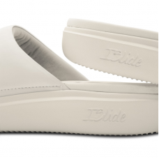 Подростковая Columbus Blue Jackets ISlide Cream Primary Motive Slide Sandals