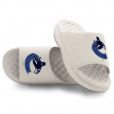 Подростковая Vancouver Canucks ISlide Cream Primary Motive Slide Sandals
