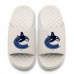 Подростковая Vancouver Canucks ISlide Cream Primary Motive Slide Sandals