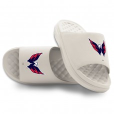 Youth Washington Capitals ISlide Cream Primary Motive Slide Sandals