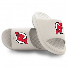 Подростковая New Jersey Devils ISlide Cream Primary Motive Slide Sandals