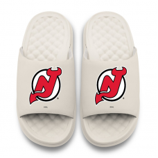 Подростковая New Jersey Devils ISlide Cream Primary Motive Slide Sandals