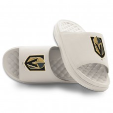 Подростковая Vegas Golden Knights ISlide Cream Primary Motive Slide Sandals