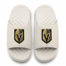 Подростковая Vegas Golden Knights ISlide Cream Primary Motive Slide Sandals