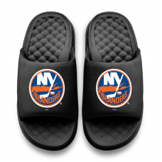 Подростковая New York Islanders ISlide Black Primary Motive Slide Sandals
