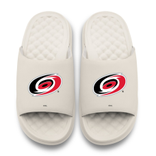 Подростковая Carolina Hurricanes ISlide Cream Primary Motive Slide Sandals